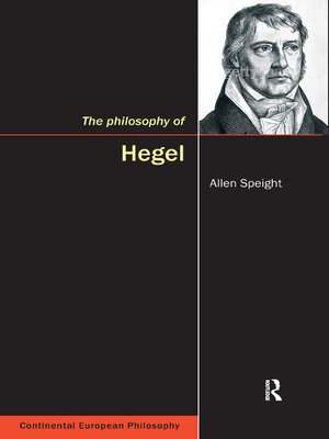 cover image of The Philosophy of Hegel
